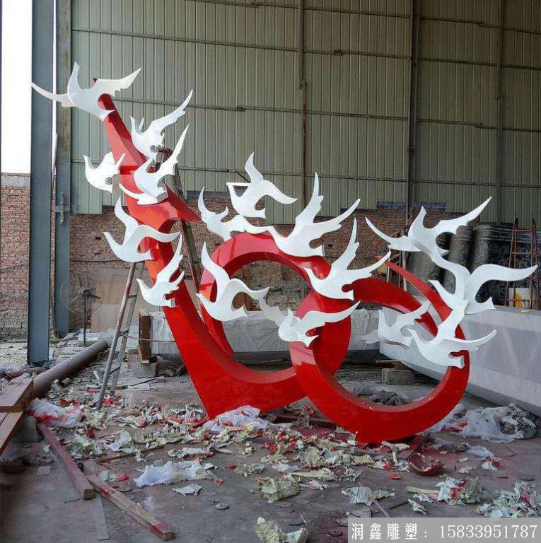 公園不銹鋼雕塑 定制景觀公園雕塑