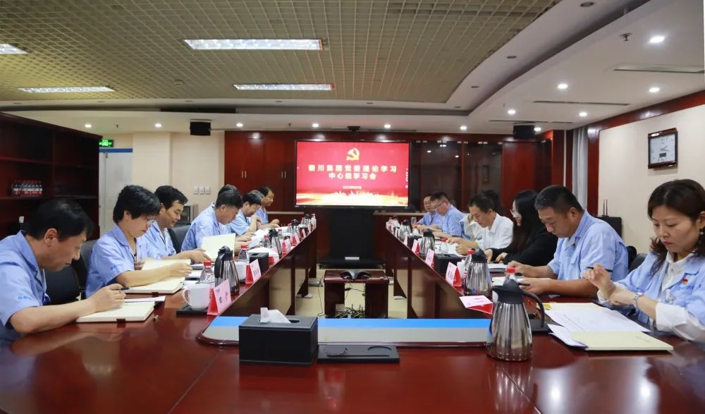 省國資委巡聽旁聽督導(dǎo)秦川集團黨委理論學習中心組學習