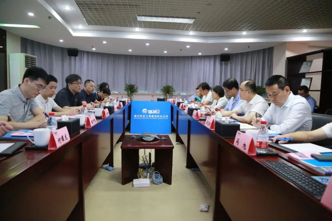 【集團資訊】格力電器副總裁鄧曉博一行到訪秦川集團